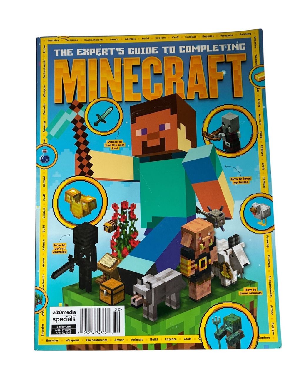 3/$15🎉 MINECRAFT MAGAZINE ‘EXPERTS GUIDE TO COMPLETING MINECRAFT’